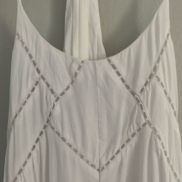 Lulu’s babydoll style spaghetti strap racer back tunic longline blouse size XS - Picture 5 of 13